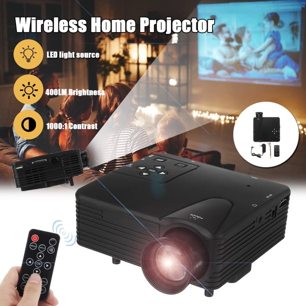 H80 Mini Projector Portable 1080P LED Projector Home Cinema Theater
