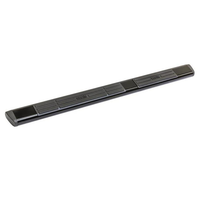 6 in. Mild Steel 75 in. Oval Side Bar, Black