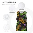 thumbnail image 6 of Easygdp Different Construction Site Vehicles Men's Mesh Basketball Jersey Quick Drying Sleeveless Shirts Fitted Muscle Tank Tops Sport Round Neck T-Shirt - XX-Large, 6 of 9