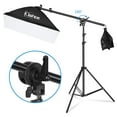 thumbnail image 4 of Winado Video Photo Studio Photography Lighting Kit 3 X Backdrops 5 X Umbrella Stand Set, 4 of 15