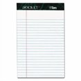 thumbnail image 1 of TOPS 63366 Docket Ruled Perforated Pads, 5 x 8, Narrow, White, 50 Sheets, 6/Pack, 1 of 4