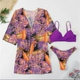 thumbnail image 3 of Birdeem Fashionista Lady Sexy Containing Chest Pad Print Bikini Set Two Piece Swimsuit, 3 of 6