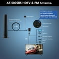 ANTOP Antenna Inc. AT500SBS Titanium HD Smart Bar Amplified HDTV And