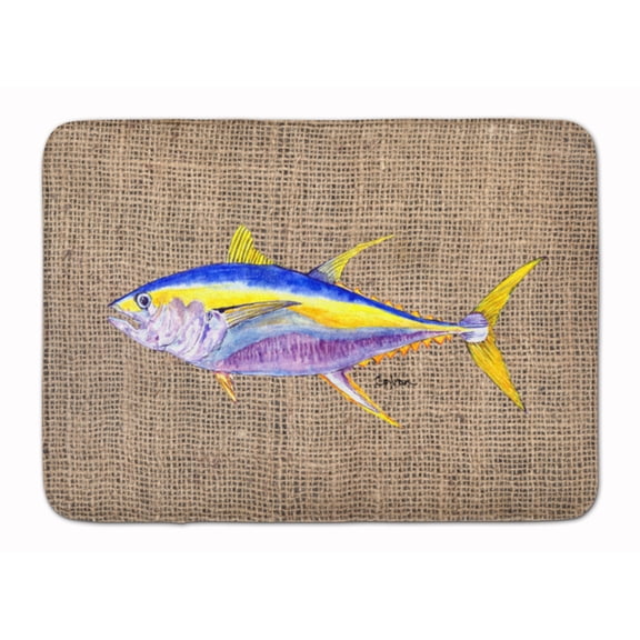 Fish - Tuna Machine Washable Memory Foam Mat