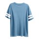 thumbnail image 4 of Mujeres Más Tamaño de Manga Larga Tops Cuello Redondo Camisa Casual Camiseta Top para la Primavera Verano Uso Diario Más Tamaño Casual Tops, 4 of 5