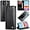 Black, variant on Leather Case for iPhone 11 Card Slot Folio Flip Wallet Case for iPhone 11 Premium PU Magnetic Kickstand Cover Soft TPU Inner Case Black