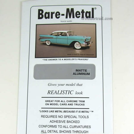 - Matte Aluminum Foil Thin Sheet (1) Bare-Metal Foil