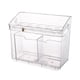 thumbnail image 5 of Contenedor de huevos con asa Nevera Caja de almacenamiento de huevos Ahorro de espacio Capacidad para 10 huevos Porta huevos portátil para puerta de blanco Soledad titular de huevo, 5 of 10