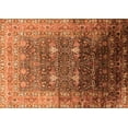thumbnail image 1 of Ahgly Company Indoor Rectangle Oriental Orange Industrial Area Rugs, 3' x 5', 1 of 4