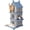 Blue, variant on Bifanuo Outdoor Cat House,Weatherproof Resin Cat House,Multi-Layer,Villa-Style Outdoor Cat Shelter,Assemble Easily for Home & Yard,Gray