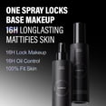 thumbnail image 2 of Spray fijador de maquillaje CARSLAN Black Magnet, 100 ml, 16 horas, larga duración, 2 of 7