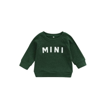Toddler Boys Knitted Pullovers Cute Leopard Print Patchwork Batwing Sleeve Crew Neck Sweaters Walmart Com