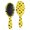 Hedgehog and Spiky Yellow Pattern, variant on Hedgehog and Spiky Yellow Pattern Brush, Detangling Hair Brush,Air Cushion Hair Comb, PP Material Gifts for Holiday Birthday Gifts