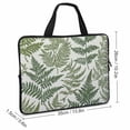 thumbnail image 2 of JRXY Ferns Diving Fabric Laptop Carrying Bag Lightweight and Waterproof Laptop Bag 13inch, 2 of 5