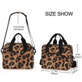 thumbnail image 2 of FORMRS Reusable Lunch Bag for Work School Leakproof Insulated Cooler with Adjustable Shoulder Strap, Leopard Pattern, 2 of 6