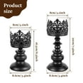 thumbnail image 7 of Candle Holder Iron Candle Holder Candle Holder with Openwork Pattern Candle Holder Easy to Maintain and Clean Candle Holder Matchable Candle Holder Suitable for Dining Rooms, 7 of 7
