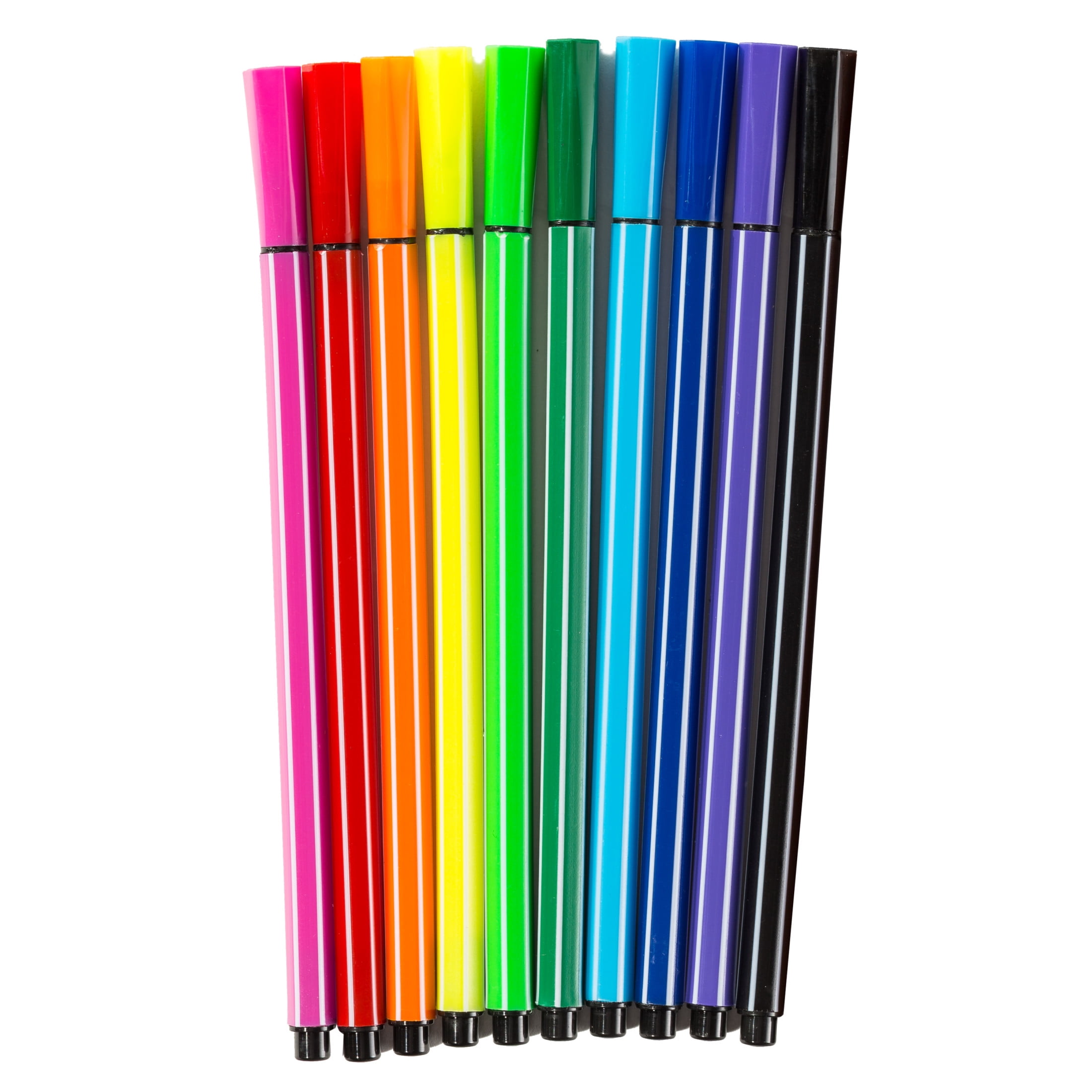 Franklin Sports I-Color Football with 10 Color Marking Pens, White/Brown, 0.35 lbs