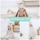 thumbnail image 3 of Cartoon Hooded Baby Towel Unisex, Premium Soft Swimming Bathrobe Large Washcloth 31.5" X 53", Fits 0-9T - Zebra, 3 of 4