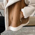 thumbnail image 4 of Women's Warm Fur One-Piece Lambswool Jacket Thicken Long-Sleeve Warming Clothes for Women Daily Wear, 4 of 5