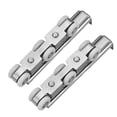 thumbnail image 3 of Elodie 2 Pcs Rail de Guidage pour Porte Coulissante en Verre 6 Roues, 3 of 8