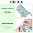 thumbnail image 6 of Floral Kitchen Dish Drainer Pad with Daisy Pattern Microfiber Drying Mat Absorbent Foldable Rack Pad for Counter 16x18 Inch, 6 of 7