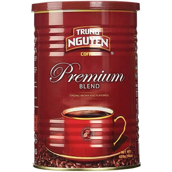 Trung Nguyen Premium Blend Vietnamese Coffee, 15 Ounce