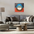 thumbnail image 3 of Stupell Industries Round Rustic Symmetry White Framed Giclee Art, design by Matthew Finger, 3 of 9