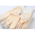 thumbnail image 4 of Maxcozy Toddler Children Girls' Tulle Flower Princess Wedding Dress Birthday Party Dresses Champagne 12-18 Months, 4 of 9