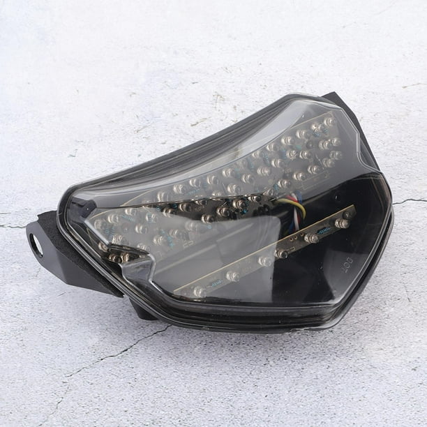 Luz trasera de motocicleta, luz trasera LED, luz de señal de giro para Suzuki, funcionalidad inteligente de luz trasera LED