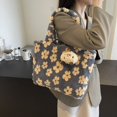thumbnail image 2 of Y2K Bolso Mano Peludo Hombro Esponjoso Gran Capacidad Mujeres, 2 of 9
