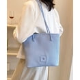 thumbnail image 4 of Womens Y2k PU Leather Shoulder Hobo Bag Soft Totes Large Handbag Pleated Top Handle Purse Designer Satchel, 4 of 7