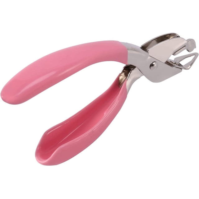 Jinsinto 3 Pieces Staple Removers, Staple Remover, Staple Remover Tool, (pink)1.8*6.2*12.2cm