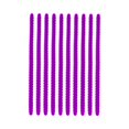 thumbnail image 2 of Rizador de pelo de silicona Flexible para barbería, herramientas de salón de barra permanente, 10 piezas violeta grande, 2 of 8