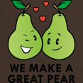 thumbnail image 3 of CafePress - We Make A Great Pear Dark T Shirt - Men's Classic Graphic Cotton T-Shirt, 3 of 4