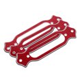 thumbnail image 1 of BRIGHTFUFU 3 Pcs Anneau Chromé Rouge en Plastique pour Performance Musicale et Guitare Acoustique, 1 of 8
