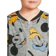 thumbnail image 4 of Mickey Mouse Toddler Boys One Piece Sleeper Pajamas, Sizes 12M-5T, 4 of 5