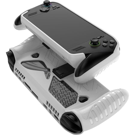Compatible with ROG Xbox Ally X & ROG Xbox Ally,Soft and Skin Friendly TPU Material, Shock-Absorbing and Anti Drop Protection Soft Shell,White