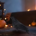 thumbnail image 5 of BNNG Halloween Black Feathered Crows, Realistic Feathered Black Birds Raven, Halloween Decoration for Indoor Outdoor Home Yard Garden Party Decor, 5 of 9