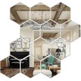 thumbnail image 4 of 12pcs Wall Decoration Mirror Hexagon Art Home Decor Hexagon Acrylic Mirror Wall [HK] - Mirror wall decor, 4 of 5