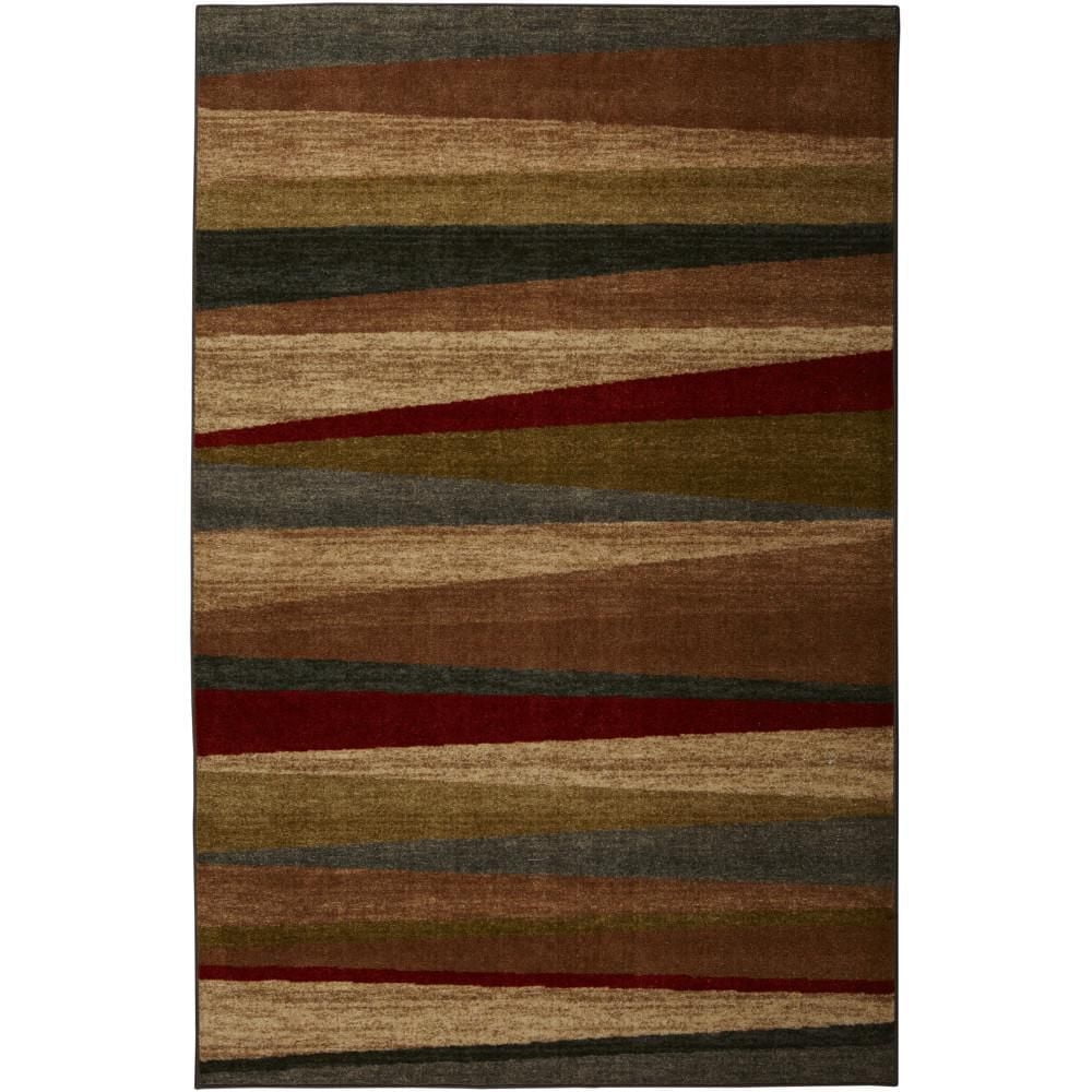 Tapis Mayan (collection New Wave) de Mohawk, couleur Sunset Sierra 5 pi x  8pi