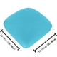 thumbnail image 3 of Fundas de Asiento de Silla Elásticas Cepilladas de Color Liso (Paquete de 4) | Fundas Antideslizantes y Antimanchas | Tela de Satén Suave para Sillas de Comedor y Oficina | Apto para Asientos de 35-4, 3 of 5