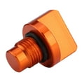 thumbnail image 3 of Tapa de llenado, accesorios para motocicletas Tapa de llenado de aceite de motocicleta de aluminio naranja Tapa de llenado de aceite CNC Tecnología avanzada, 3 of 10