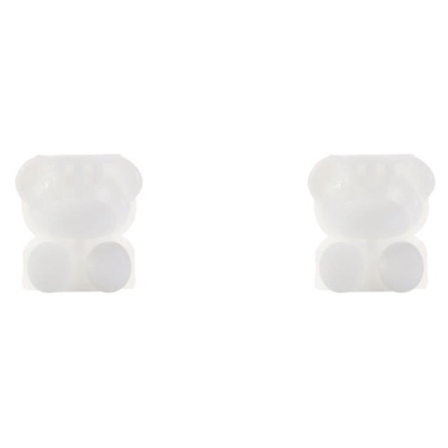 Yuarrent Molde de silicona con forma de Animal para hacer cubitos de hielo, antiadherente, Flexible, para casa, Club, helado, accesorios para Grande 2piezas