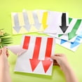 thumbnail image 4 of Uxcell Paquete de 4 Etiquetas Adhesivas Flecha Impermeables de 8 x 2 pulgadas para Marcado de Paredes/Señal de Tráfico [Rojo], 4 of 6