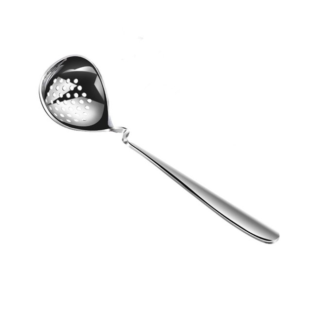 Colador de acero inoxidable Skimmer Cocina Mango largo Sirviendo Vajilla de restaurante en casa Inevent HA3222-02B