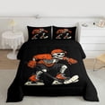 thumbnail image 2 of Castle Fairy Gamer Ice Hockey 3-Piece Full Size Comforter Sets for Teens Boys Girls,Sport Theme Bedding Comforter Set,Gothic Style Lightweight Bedding Sets,Super Cozy Room Decor, 2 of 8