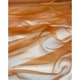 thumbnail image 4 of Sheer Organza Fabric by the Yard for Sewing Fashion Wedding Dress DIY Event Decorations, 60’’ Wide Sparkle Silky Crystal Organza Fabric (Burnt Orange, 50 Yard), 4 of 5