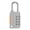 Gray, variant on Gieenan Zinc Alloy Security Padlock Mini Shackle Lock Set Your Own Combination Lock Locker Anti-theft Locks Rustproof Padlock