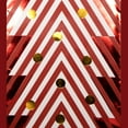 thumbnail image 4 of Sac cadeau en papier de Noël Holiday Time Red Tree, petit format, motif vin, 4 of 5