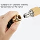 thumbnail image 4 of Speravity Presión de la herramienta de limpieza de canaletas: varillas de extensión, boquilla de lanza para limpieza de techos, lavadora Herramientas eléctricas, 4 of 6
